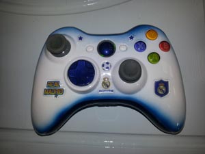 Real Madrid Xbox Controller Graphics
