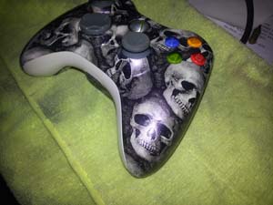 Skull Hydrographics